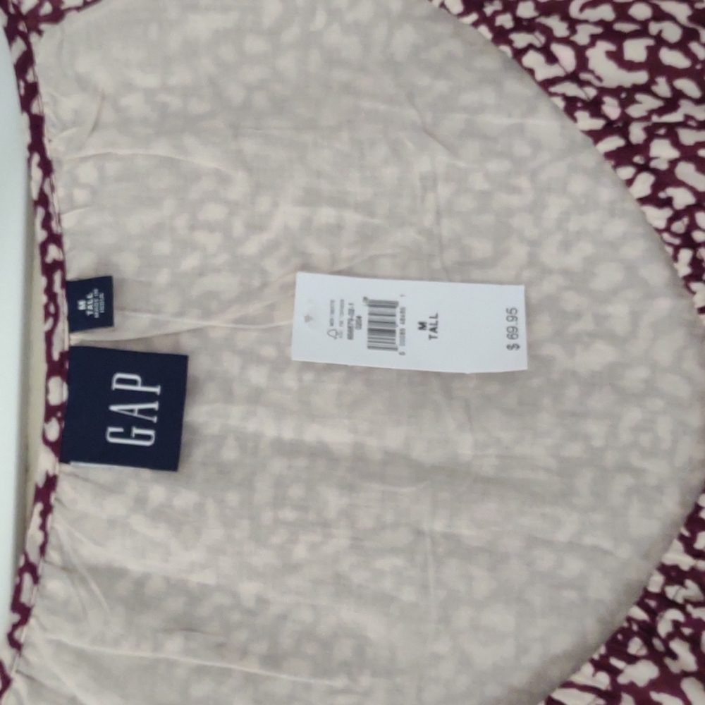 GAP cotton lined dress size Medium Tall